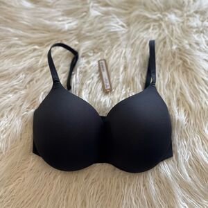 Skims Ultimate Push up Plunge Bra Onyx Size 32DDD